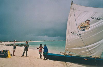 Madagascar - Martin, Petruz e i fratelli Rambo sulla spiaggia di Anakao