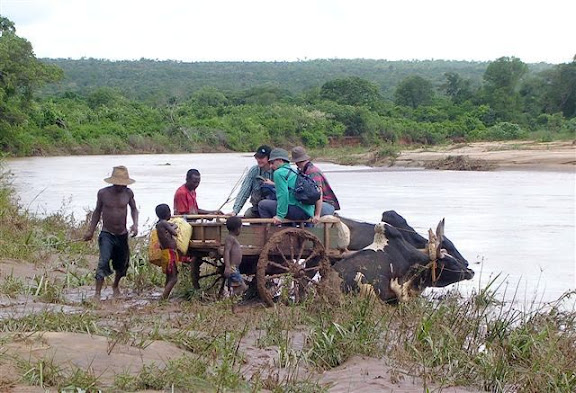 Madagascar - Attraversamento del guado